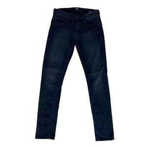 Paige men jeans Croft style black soft stretchy and lightweight denim size 30